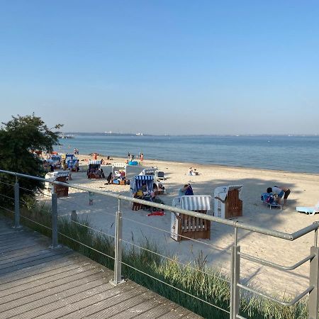 Moderne 3-Zi-Wohnung Mit Meerblick Direkt Am Strand Scharbeutz Zewnętrze zdjęcie